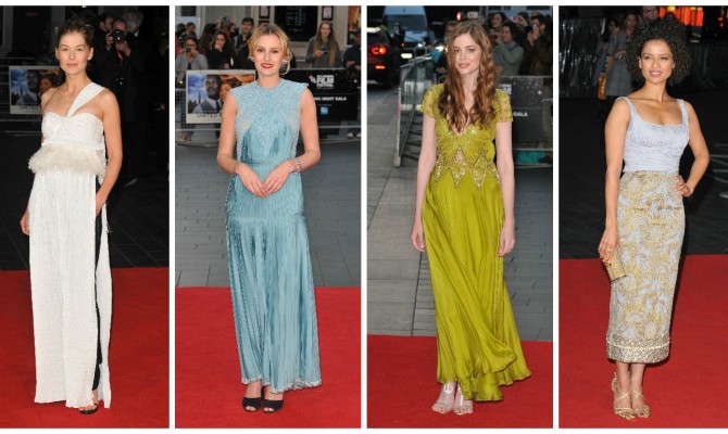 Ținute glamouroase purtate la Festivalul de Film din Londra