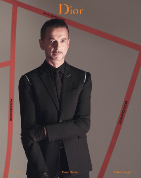 Dave Gahan – noua imagine Dior