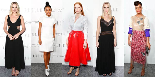 Diverse stiluri vestimentare la ELLE’s Women in Hollywood Awards