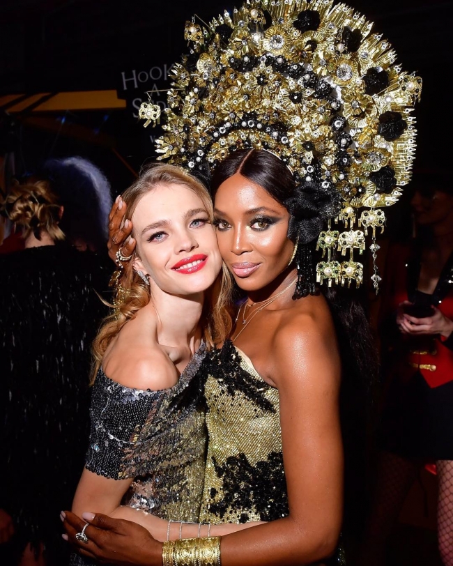 Naomi Campbell si Natalia Vodianova la Fashion Icon Award 2018