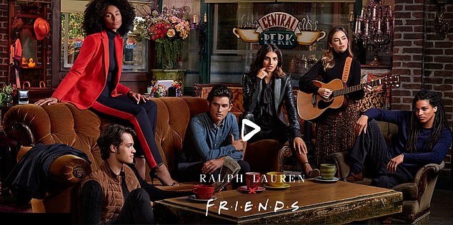 Ralph Lauren a lansat o colecţie de haine inspirată din serialul „Friends“